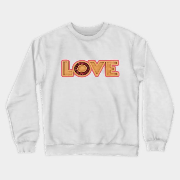 Love Crewneck Sweatshirt by DZCHIBA